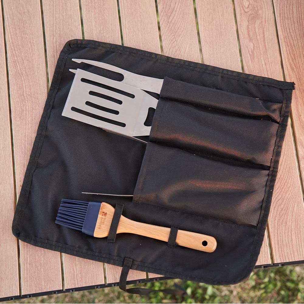 Mobi Garden Four Pieces Barbecue Tool Set