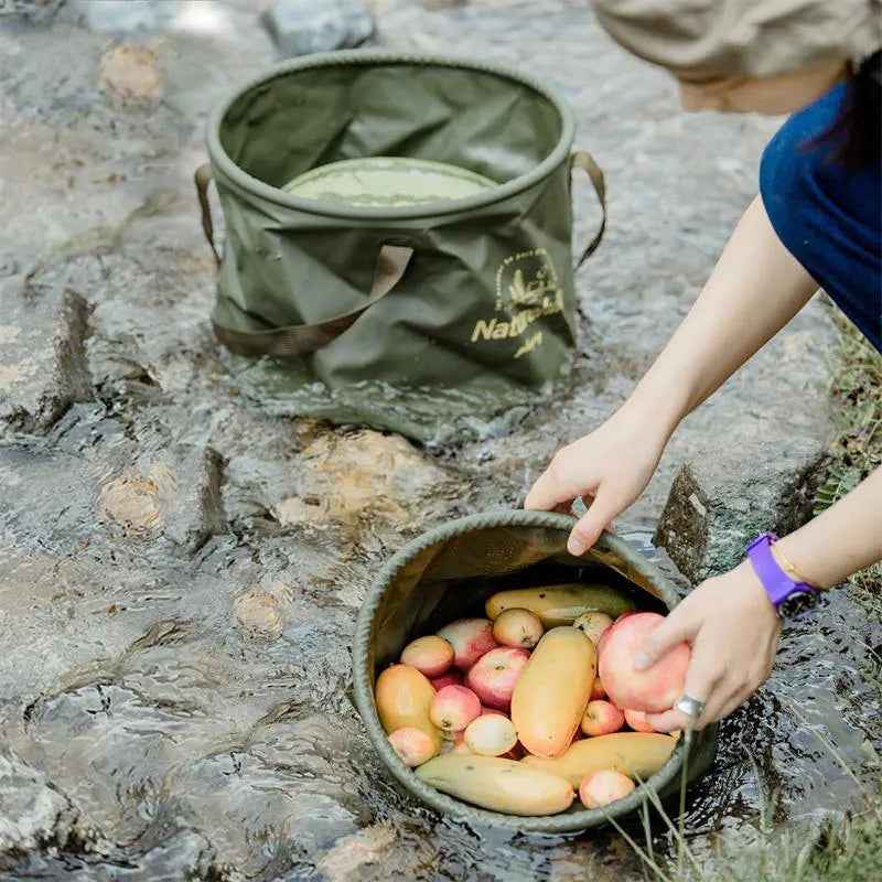 Naturehike Foldable Waterproof Round Camping Bucket