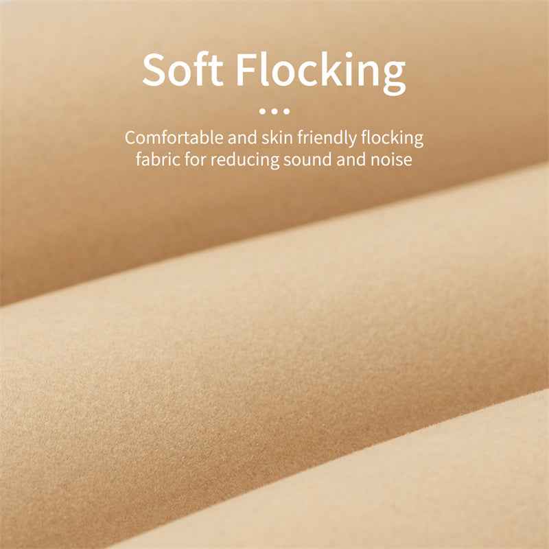 Soft TPU Flocked Inflatable Camping Pillow