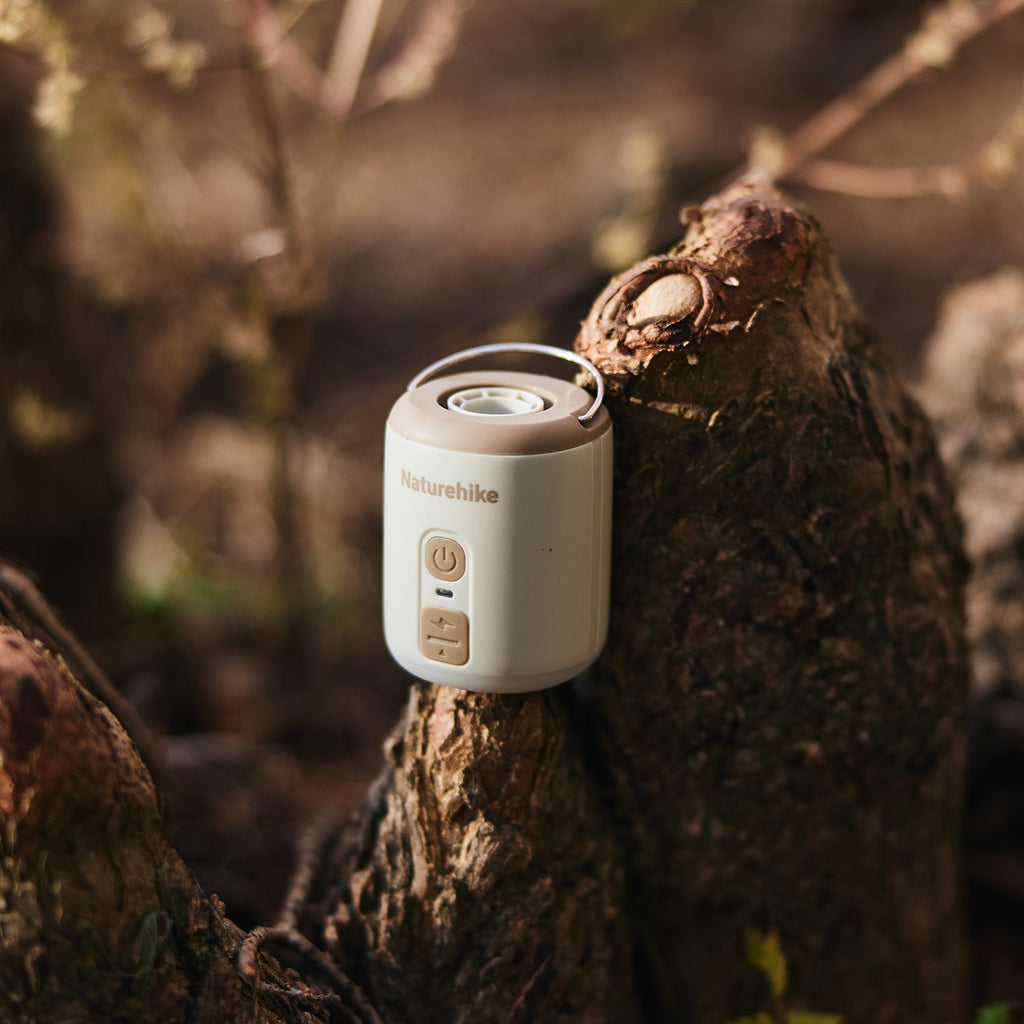 Naturehike Ultralight Mini Air Pump with Camping Light