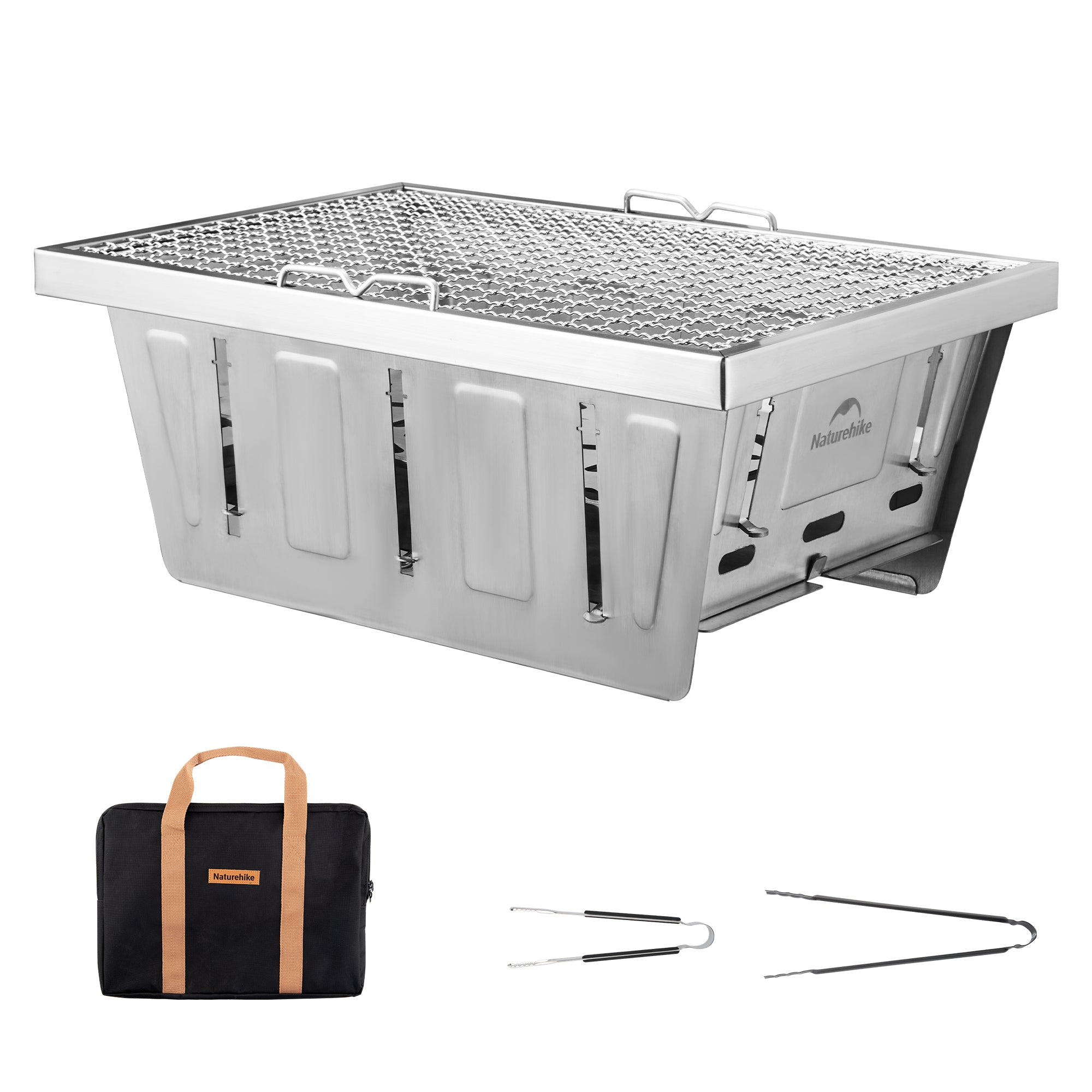 Naturehike Stainless Steel Folding Grill One-Unit (IGT Compatible) (2026)