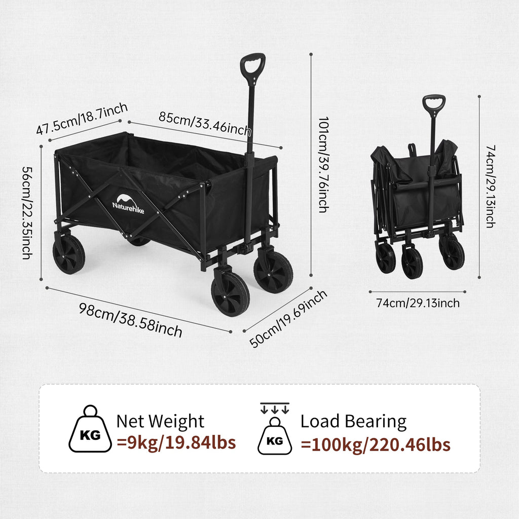 Lightweight Folding Camping Wagon