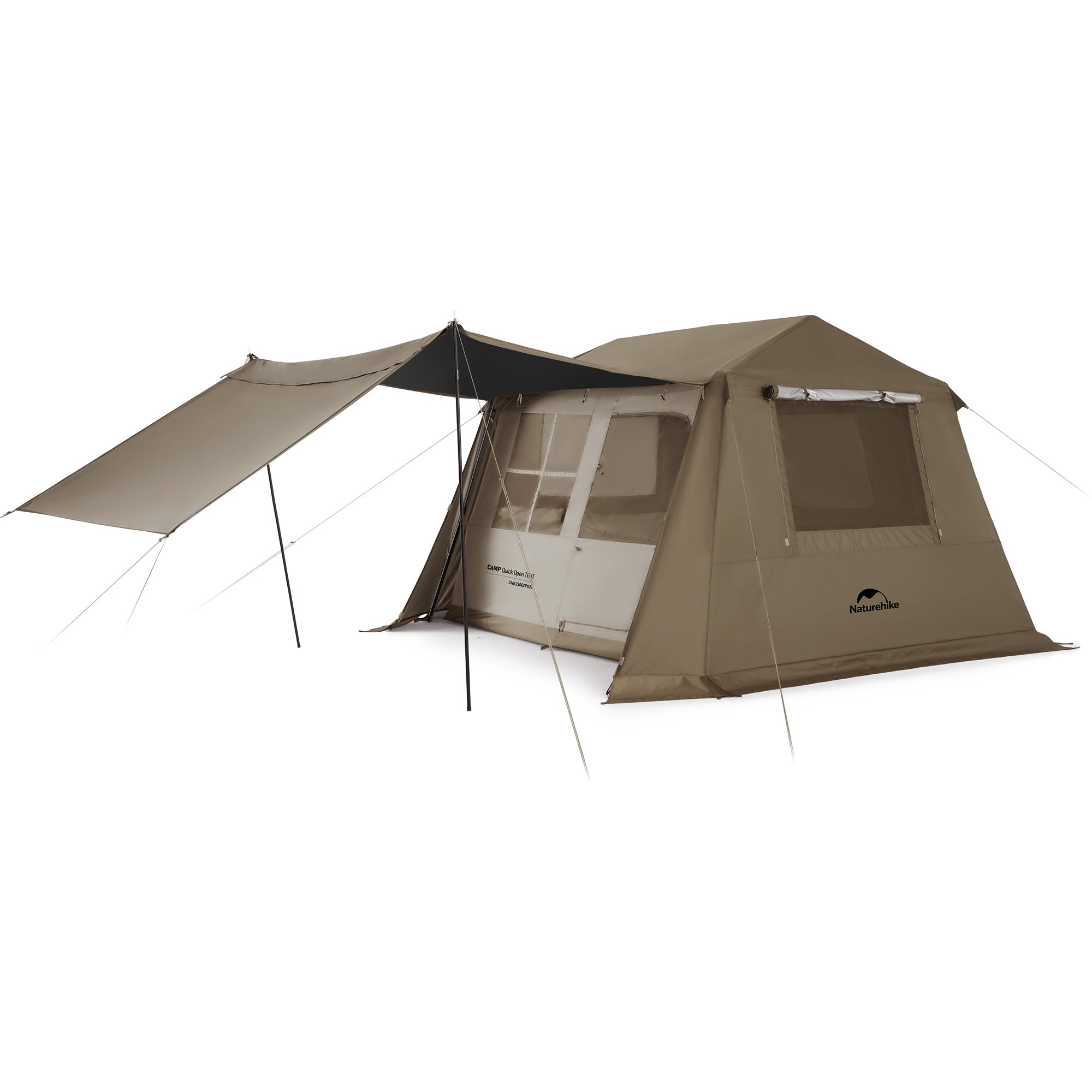 Naturehike Village 6.0 Gen 2 Quick Open Tent Brown (2026)