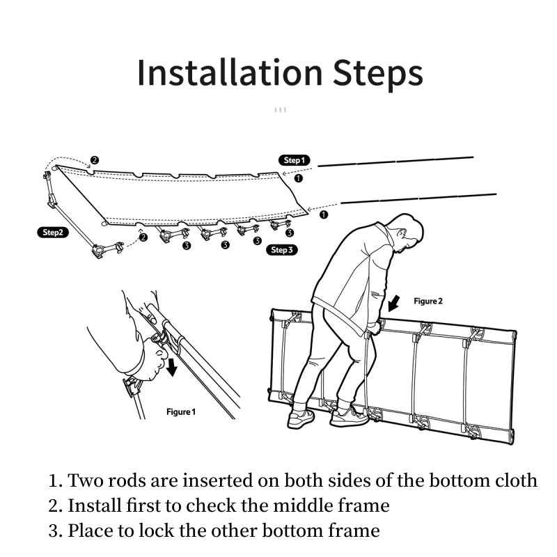 GreenField™ XJC05 Folding Camping Cot