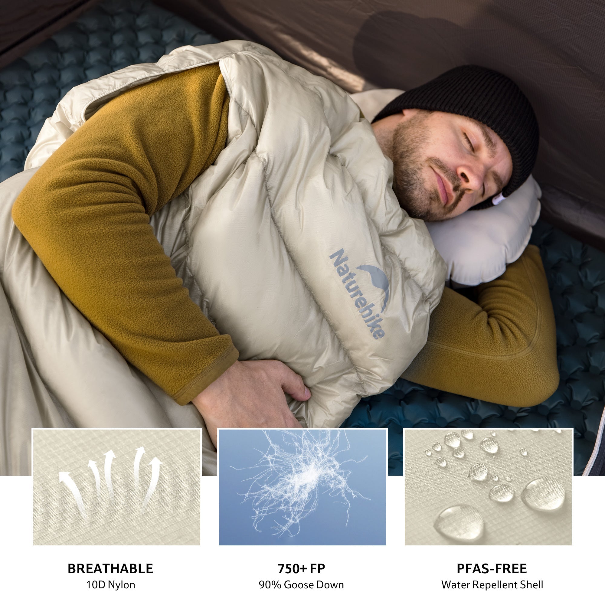 CW™ EXT Down Ultralight Sleeping Bag 50.9°F / 10.5°C