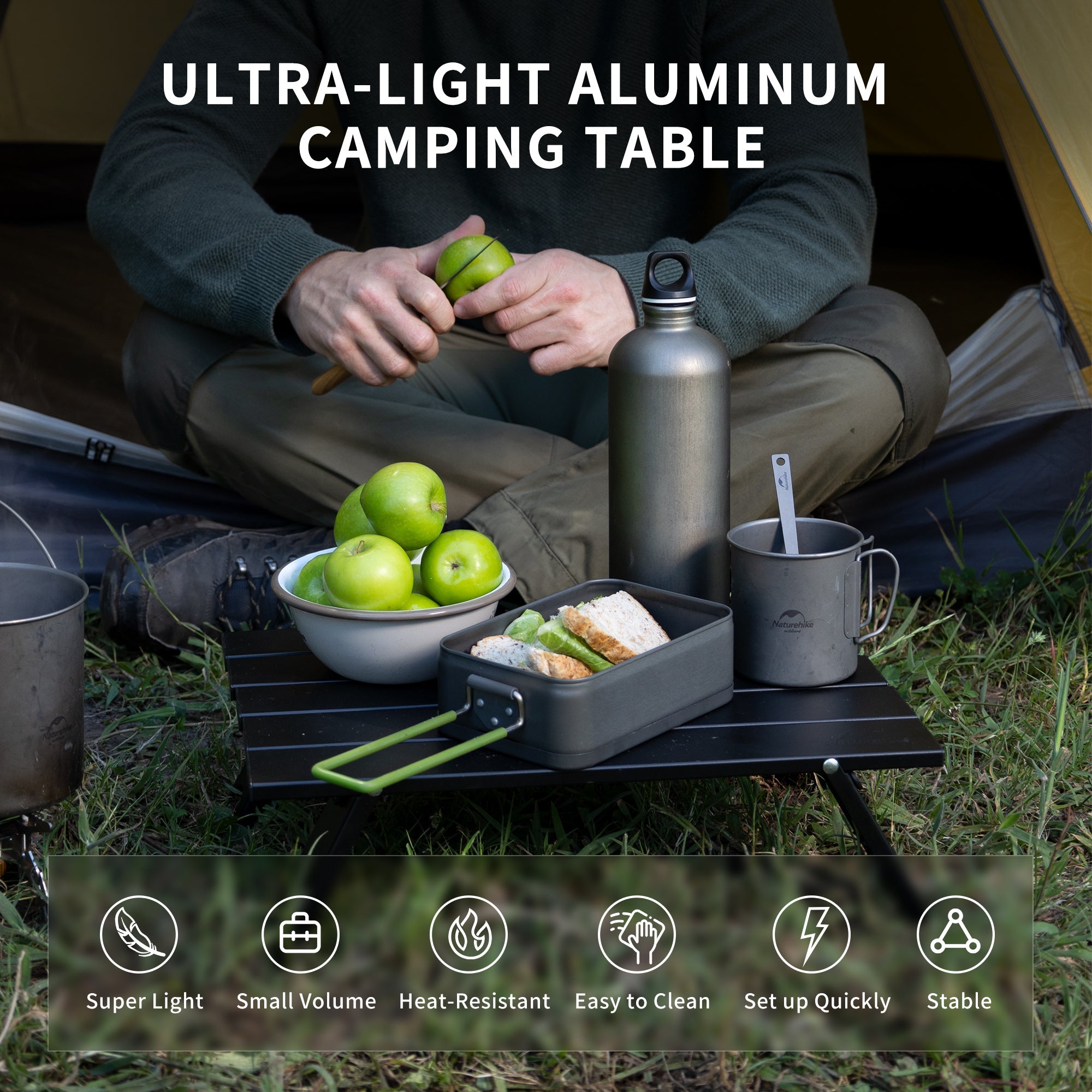StarCore™ Aluminum Folding Camping Table