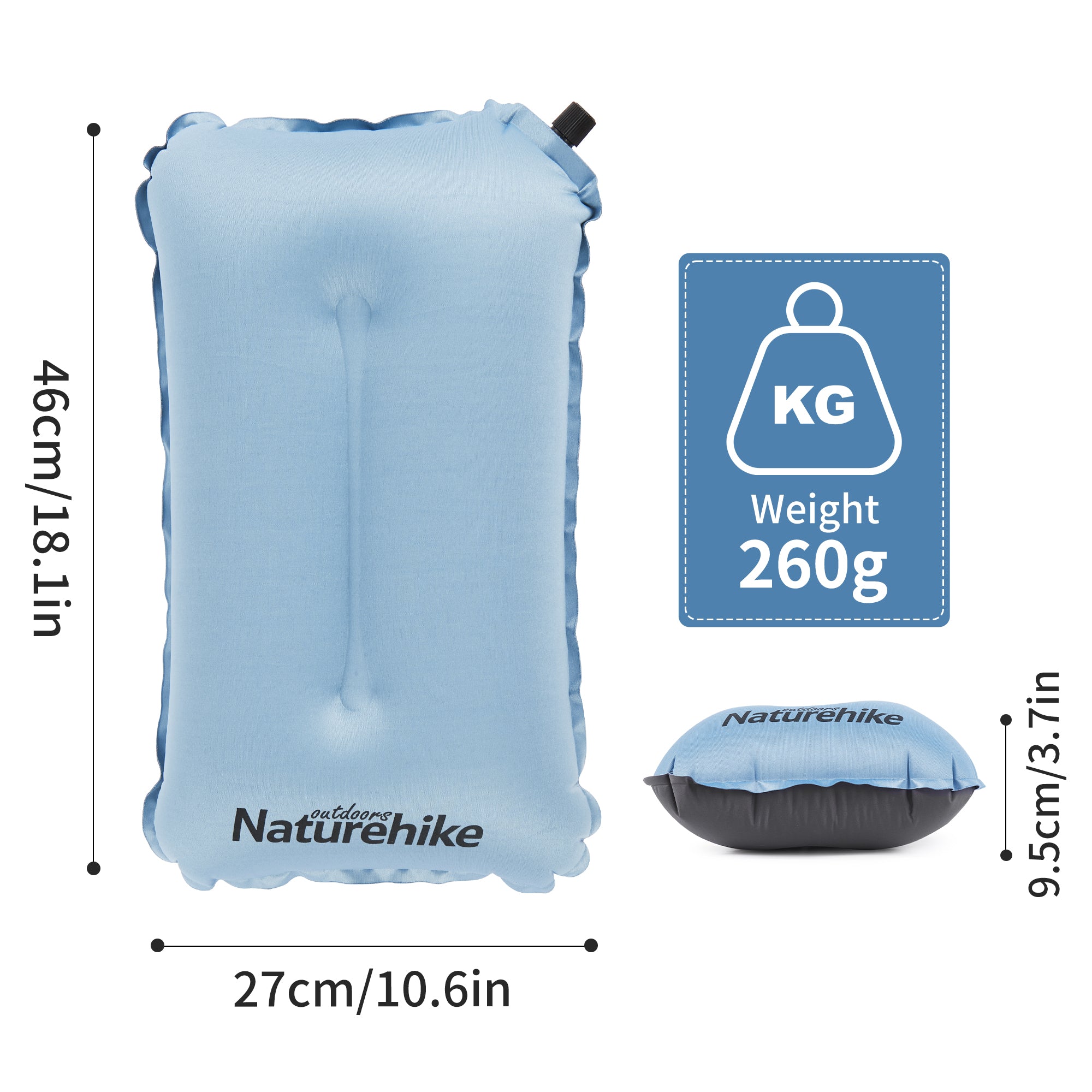 Xinmian™ Sponge Automatic Inflatable Pillow