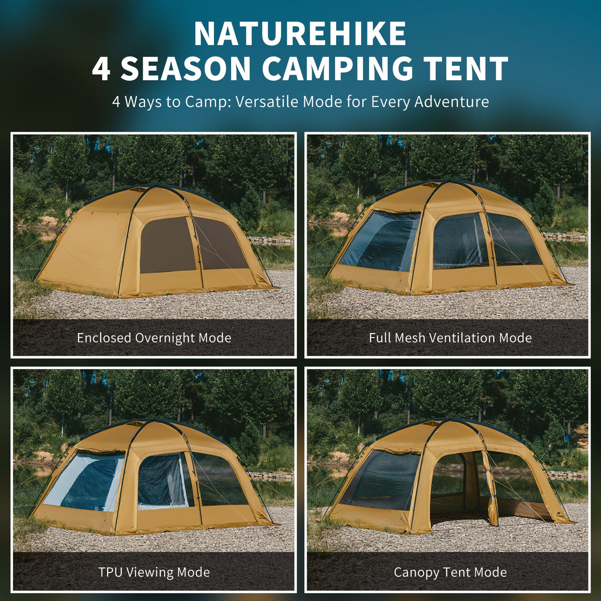 Dune™ 10.9 Pro 4-Person Hot Tent