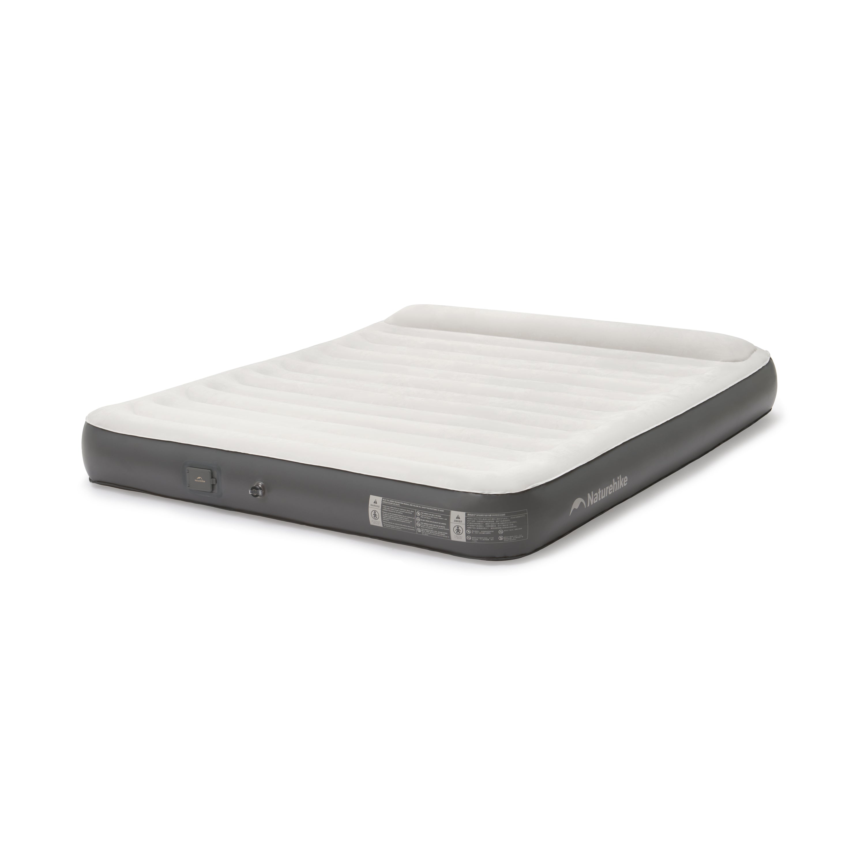 Naturehike Chenjing Grey Built-In Pump With Pillow Inflatable Bed