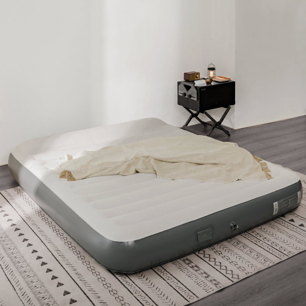 Naturehike Chenjing Grey Built-In Pump With Pillow Inflatable Bed