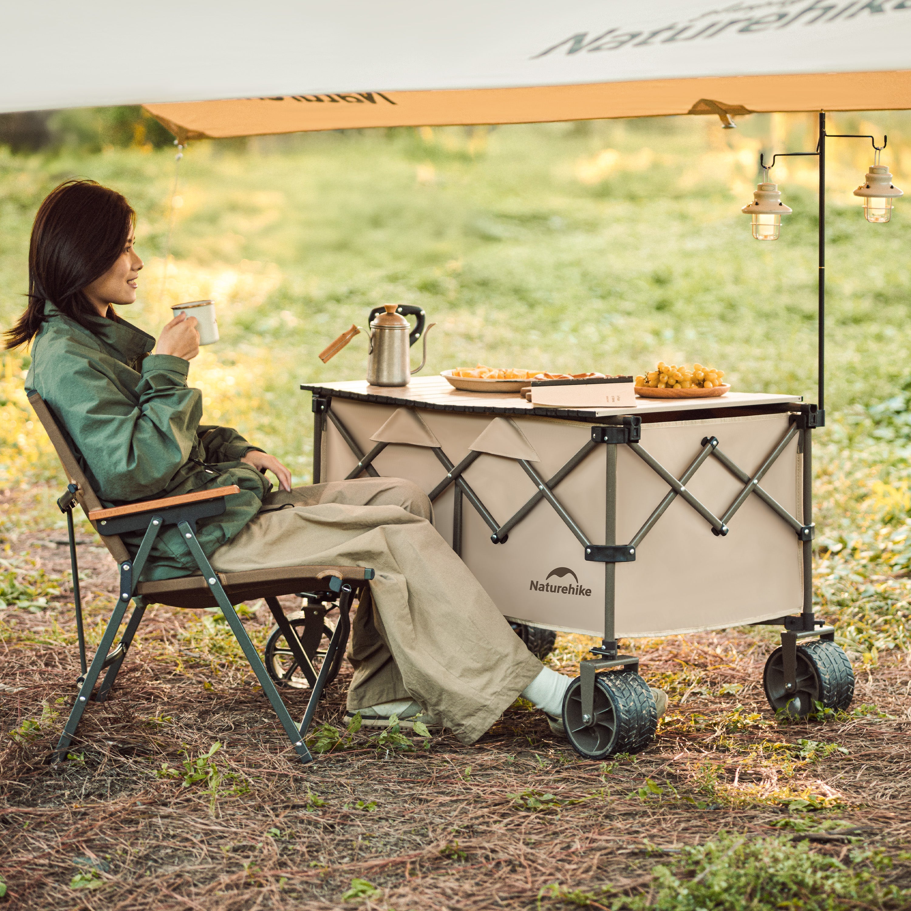 Naturehike Rubik's Cube Jl All Terrain Gathering Wagon (2026)