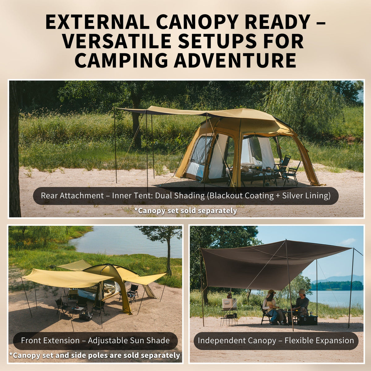 Naturehike Dune™ 10.9 Pro 4-Person Hot Tent (2026)