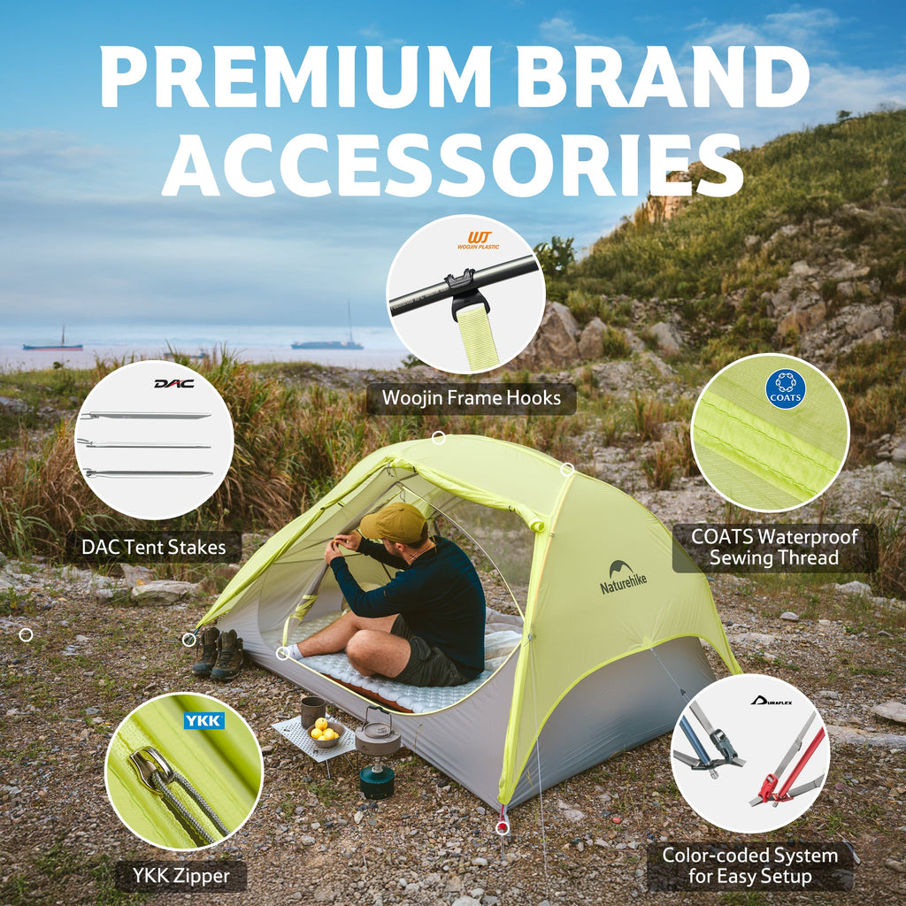 Star River™ EXT 2-Person Ultralight Backpacking Tent