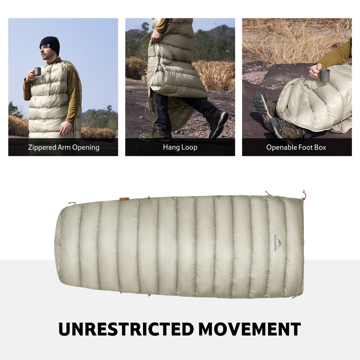 CW™ EXT Down Ultralight Sleeping Bag 50.9°F / 10.5°C
