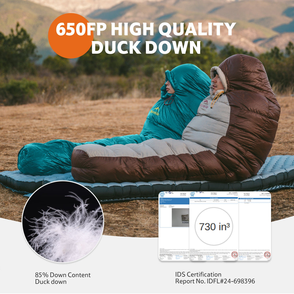 Snowbird™ SP550 Down Mummy Sleeping Bag 29.3°F / -1.5°C