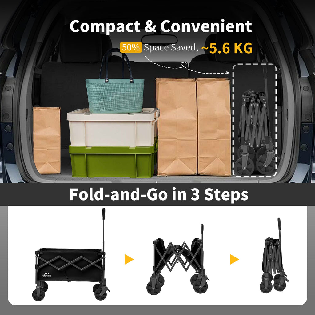 Lightweight Folding Camping Wagon