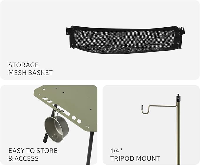 StarCore™ H02 Tactical Camping Table