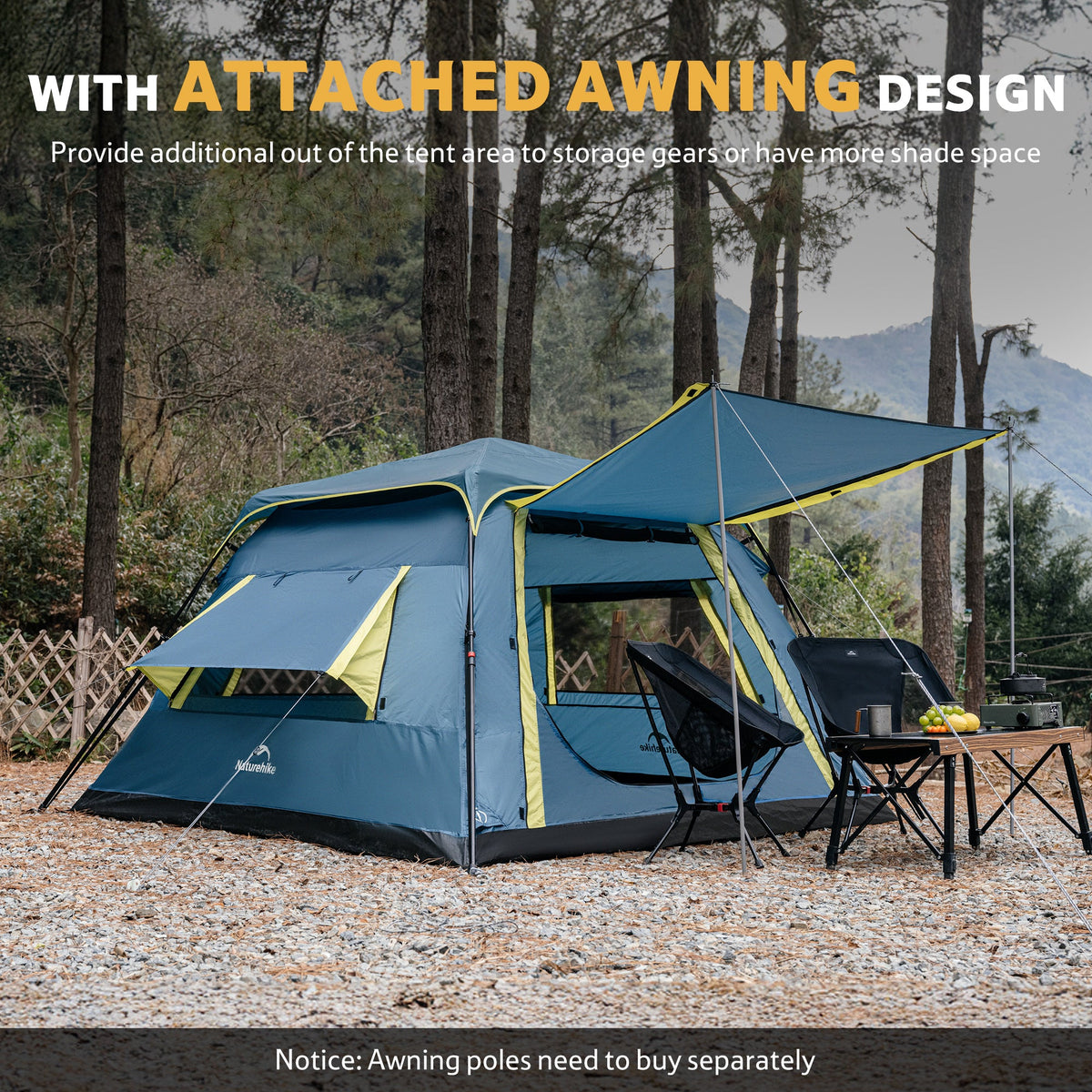Cape™ Lite 4-Person Instant Cabin Tent