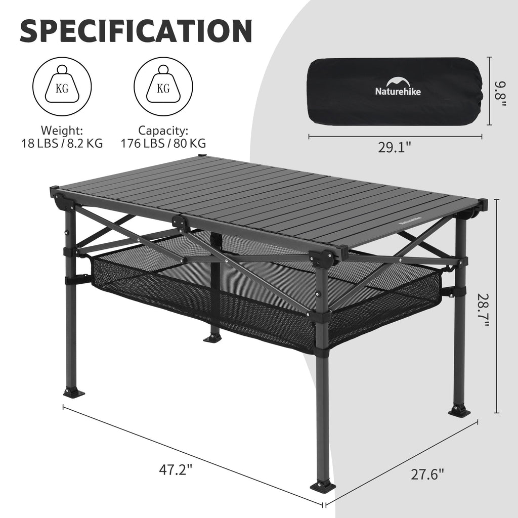 StarCore™ H01 Portable Folding Camping Table