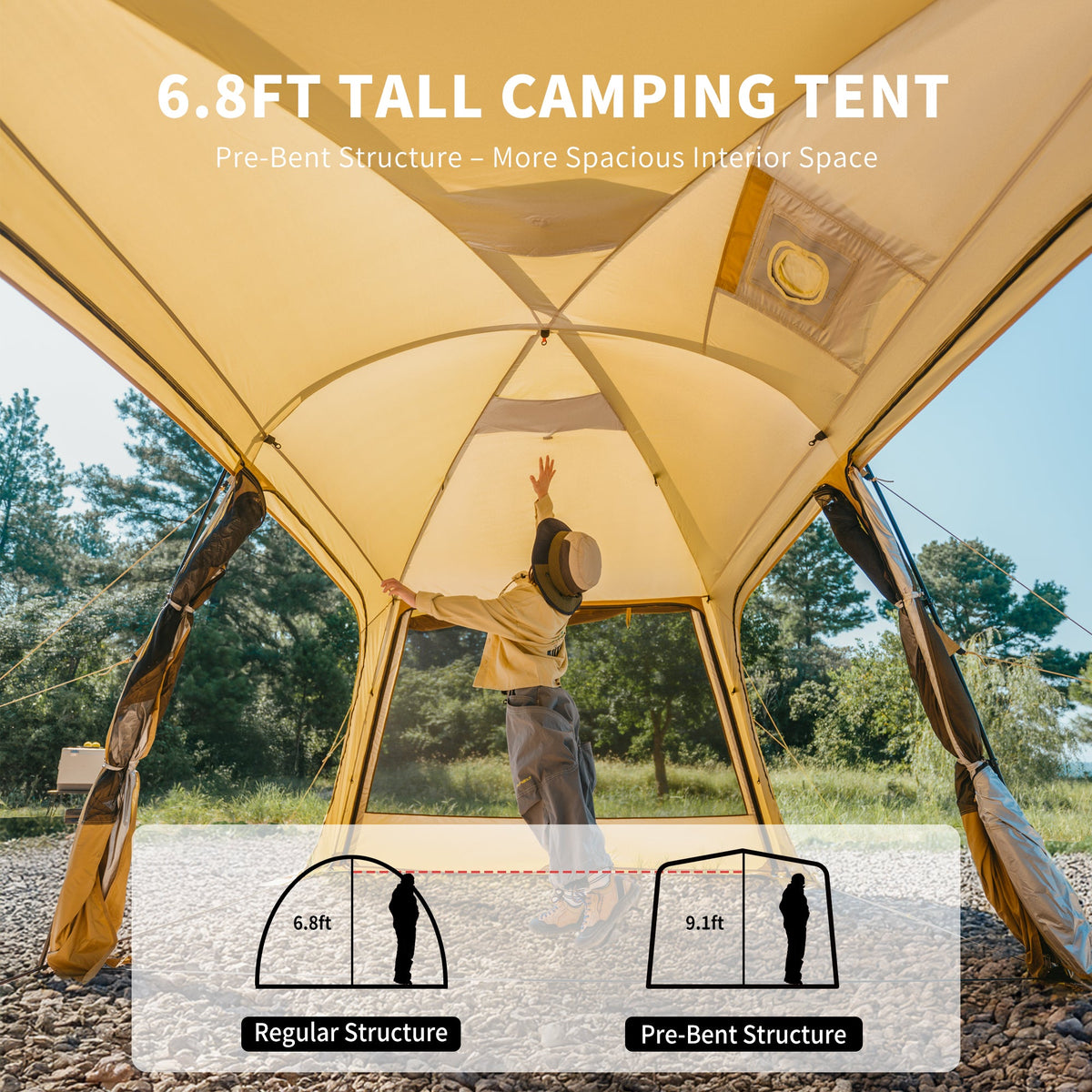 Dune™ 10.9 Pro 4-Person Hot Tent