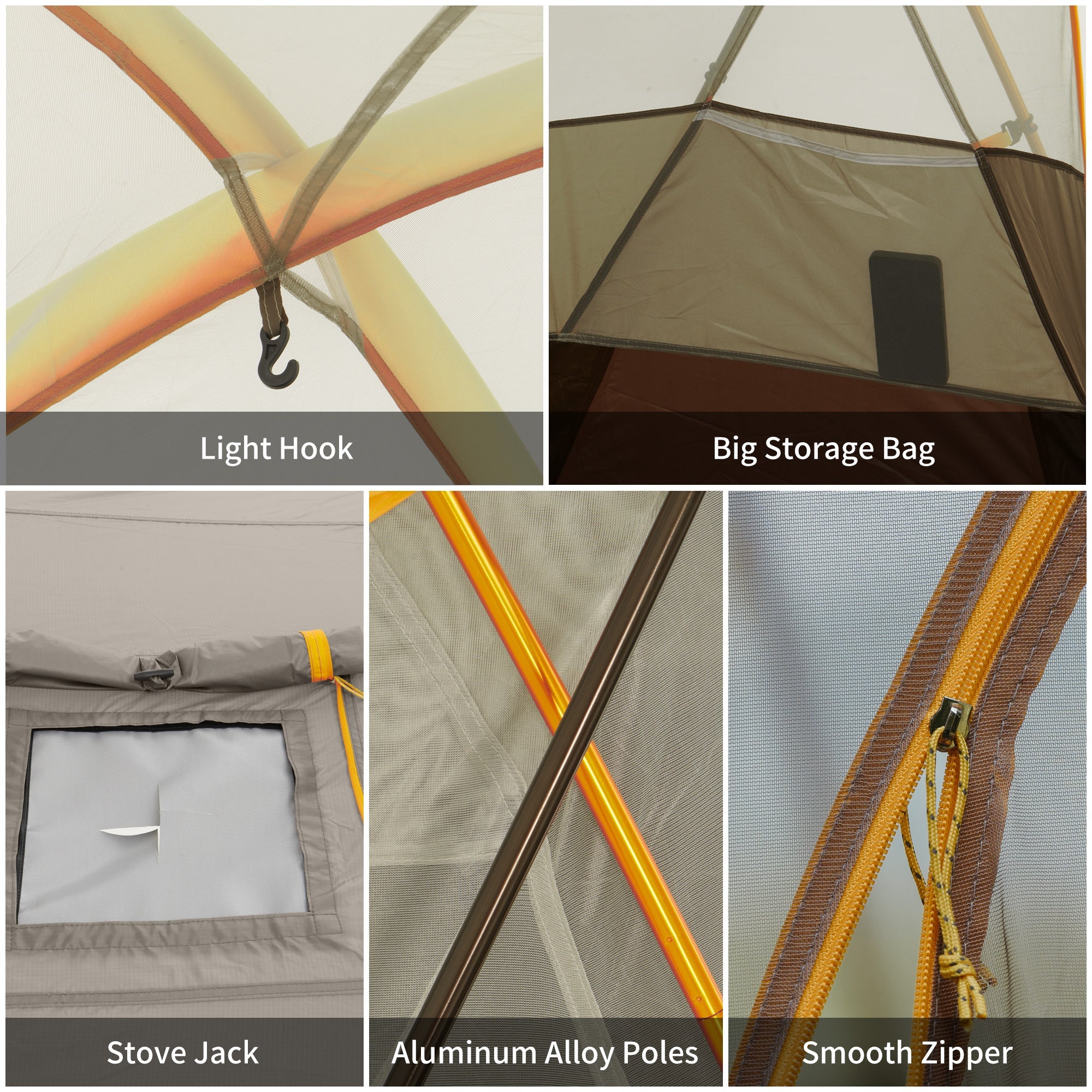 Naturehike Kota 6 Tent Light Brownish Gray (2026)