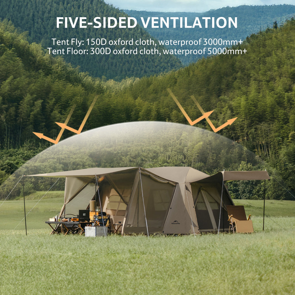 Village™ 13 Flagship 8-Person Instant Cabin Tent