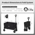 Lightweight Folding Camping Wagon