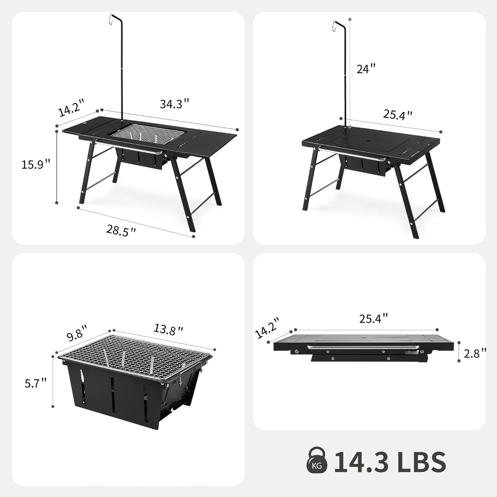 TerraGrid™ IGT Modular Camping Table