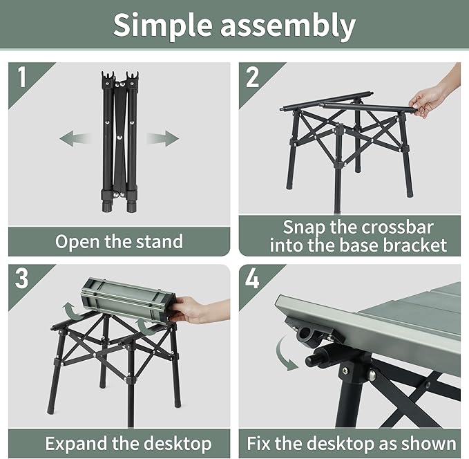 PeakLite™ L02 Folding Camping Table