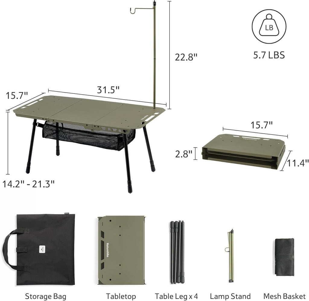 StarCore™ H02 Tactical Camping Table