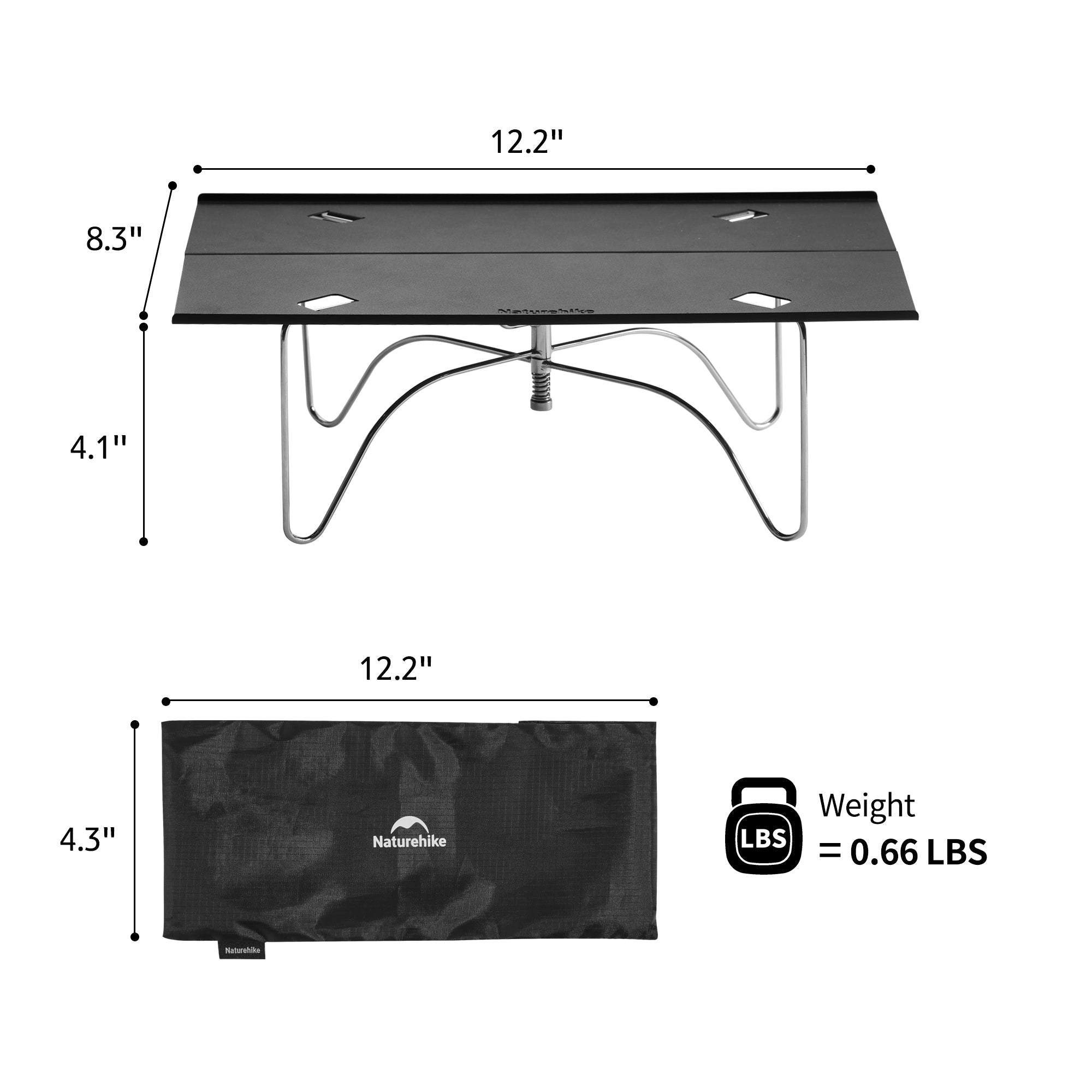 PeakLite™ X01 Portable Folding Camping Table