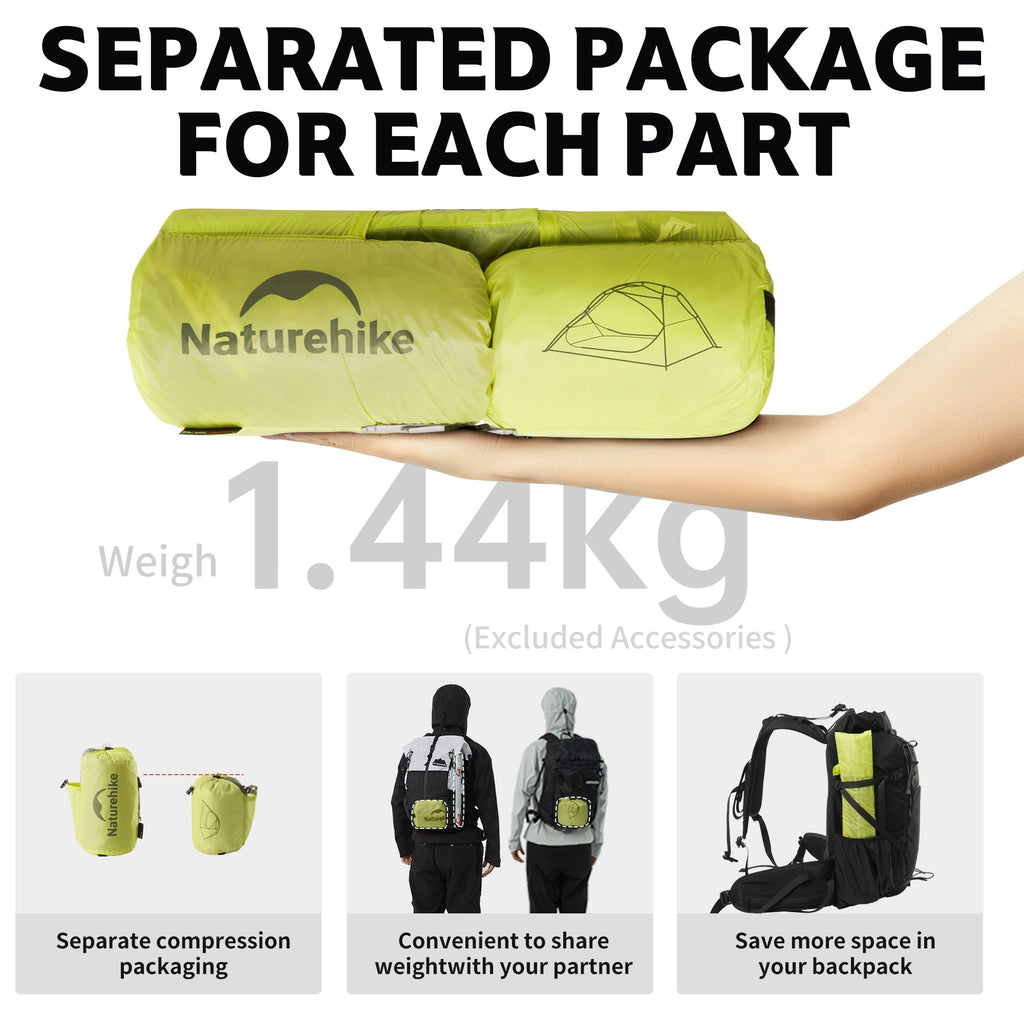 Star River™ EXT 2-Person Ultralight Backpacking Tent