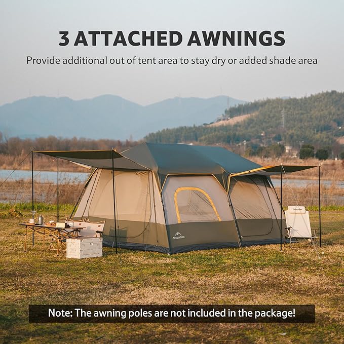 Cape™ 8-Person Pop-Up Camping Tent