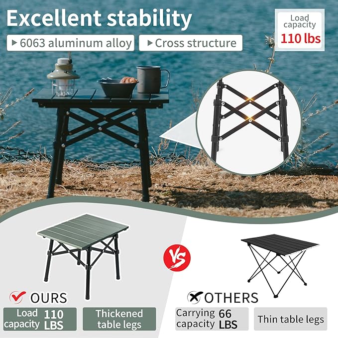 PeakLite™ L02 Folding Camping Table