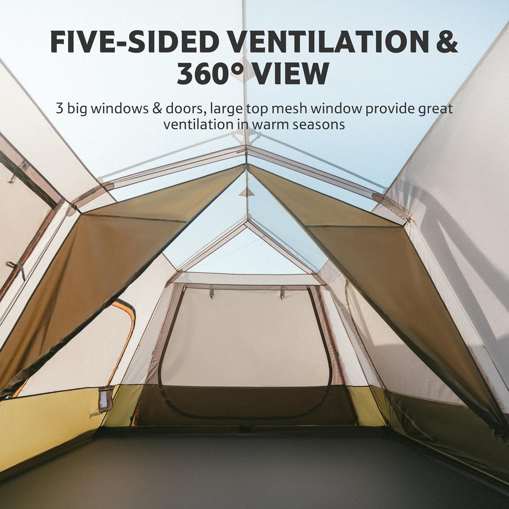 Cape™ 8-Person Pop-Up Camping Tent
