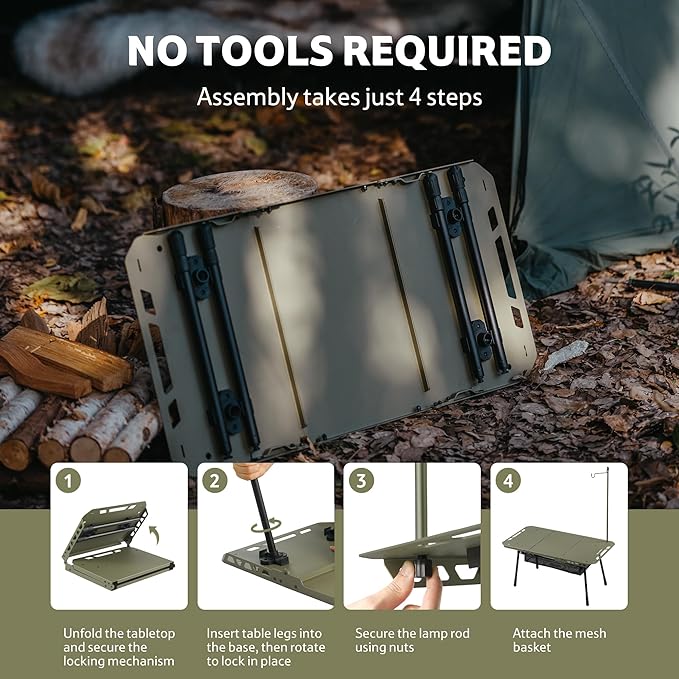 StarCore™ H02 Tactical Camping Table