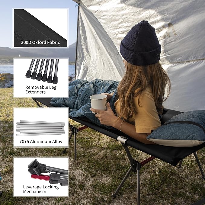 ArmyWild™ XJC04 Folding Camping Cot