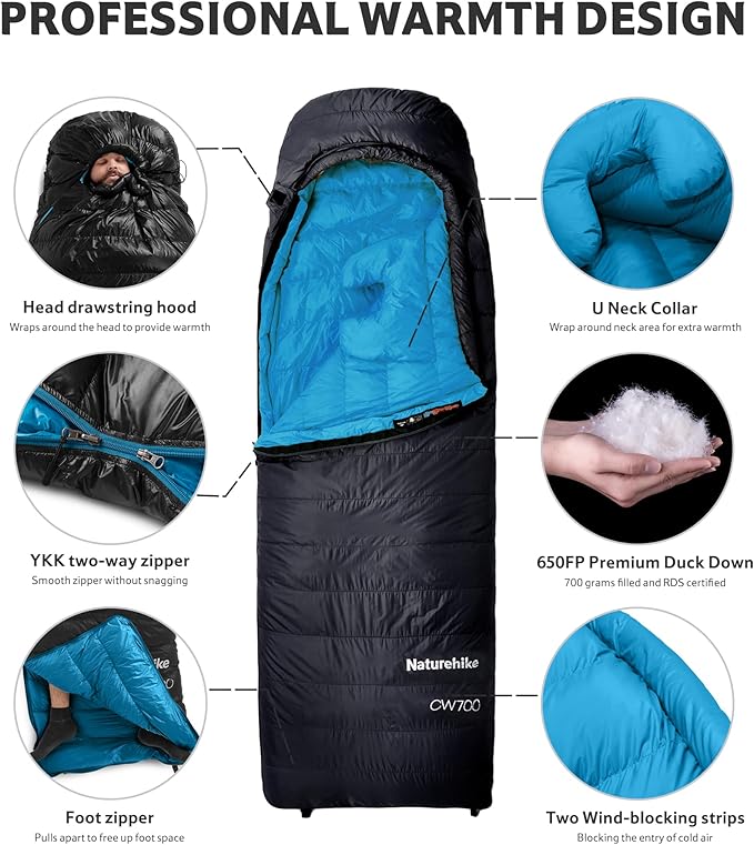 CW™700 Down Ultralight Sleeping Bag 29°F / -1.7°C