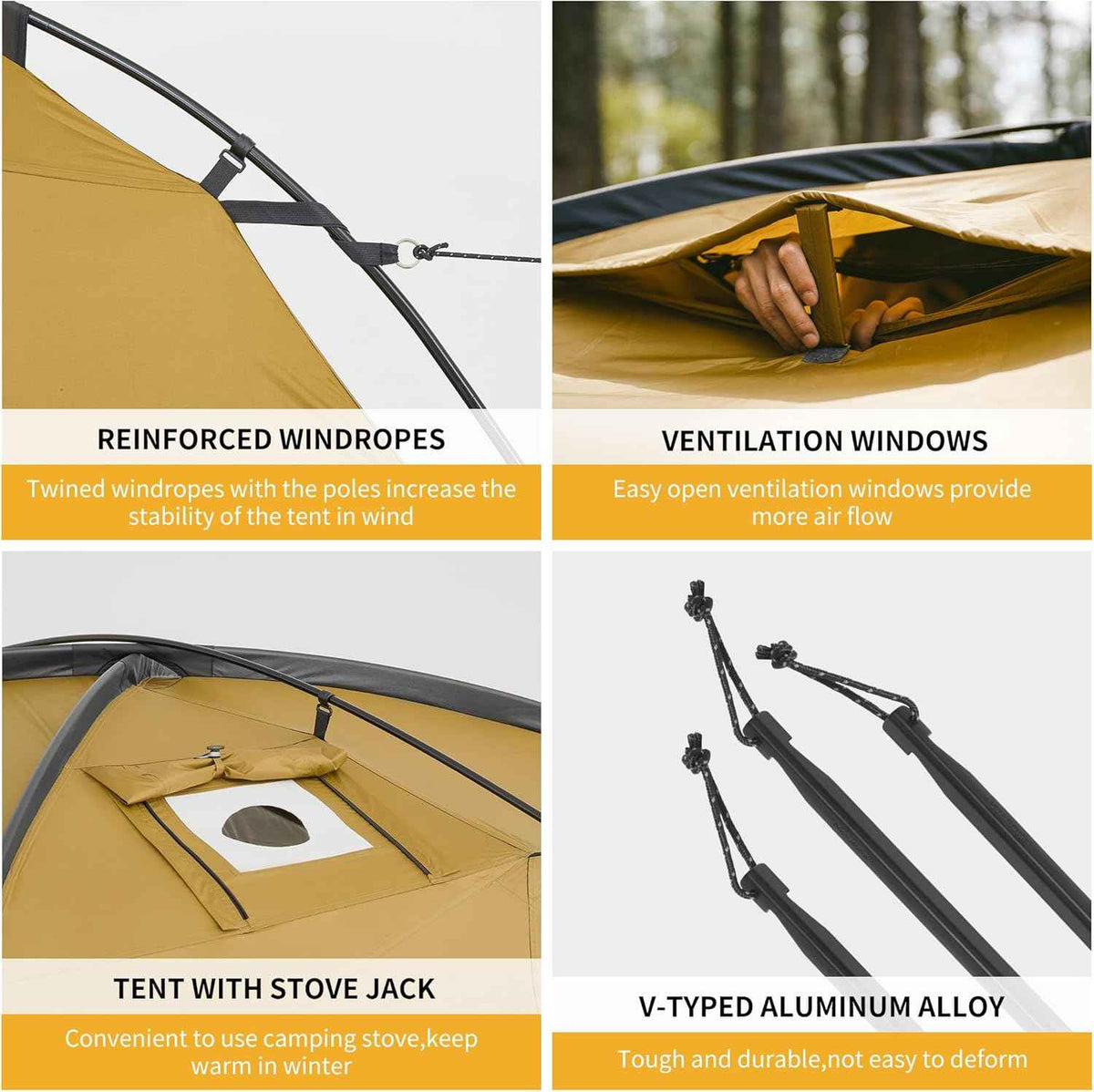 Dune™ 10.9 4-Person Hot Tent