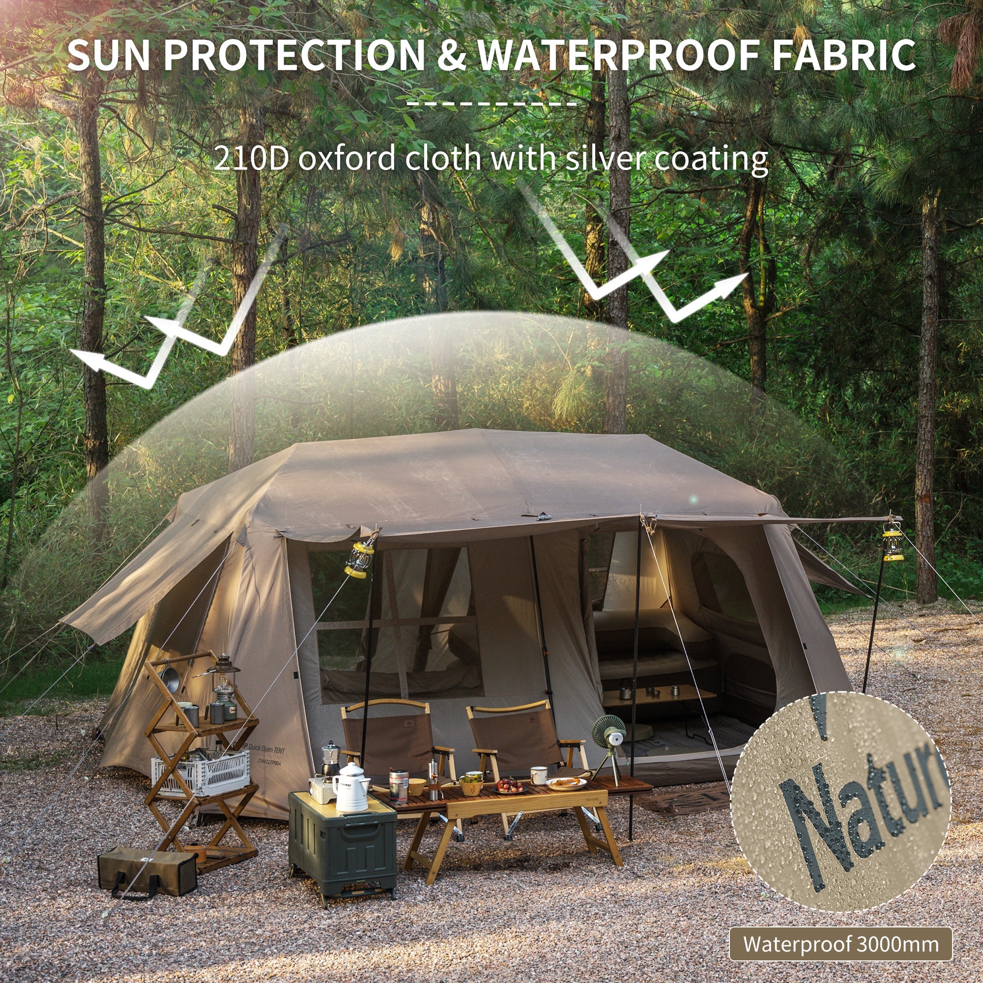 Naturehike Village 13 Gen 2 Quick Open Tent (2026)