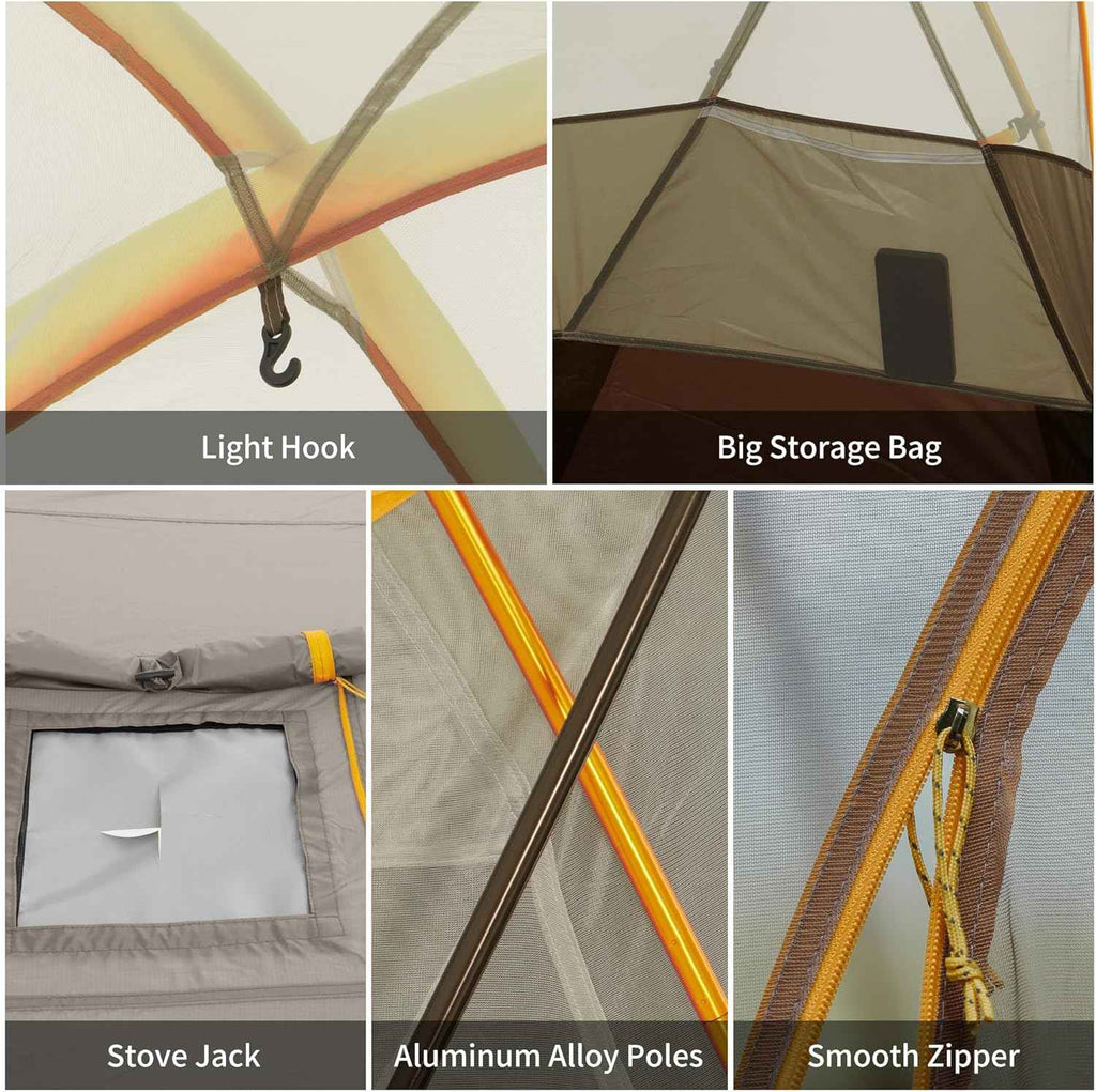 Dune™ 10.9 4-Person Hot Tent
