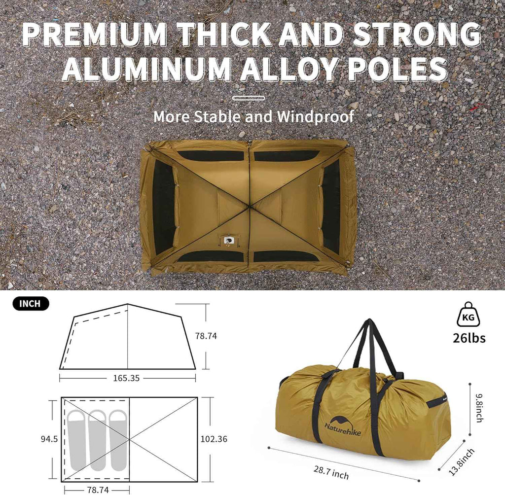 Dune™ 10.9 4-Person Hot Tent