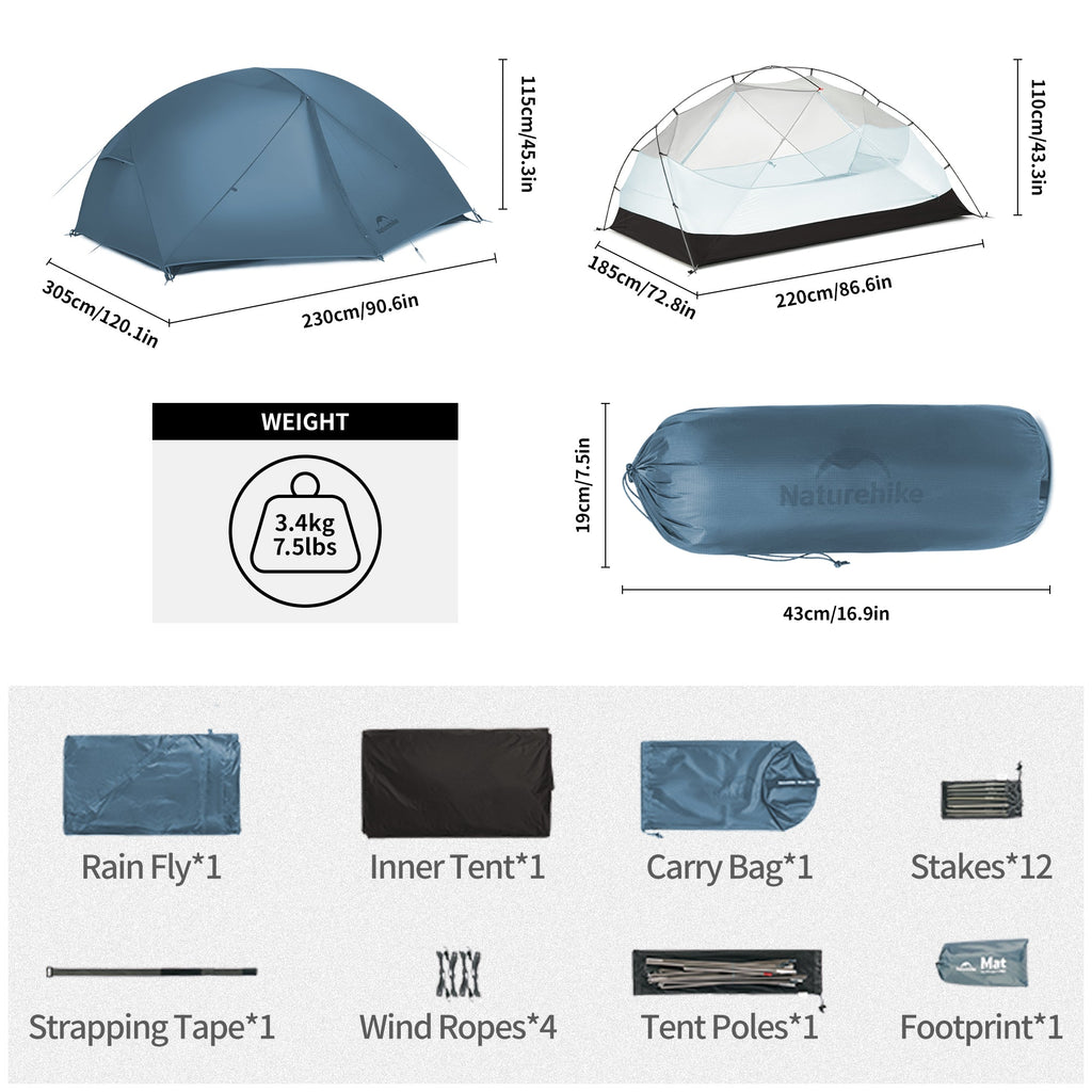 Mongar™ BASE 3-Person Backpacking Tent