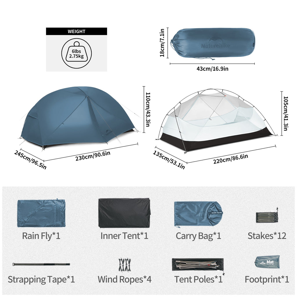 Mongar™ BASE 2-Person Backpacking Tent