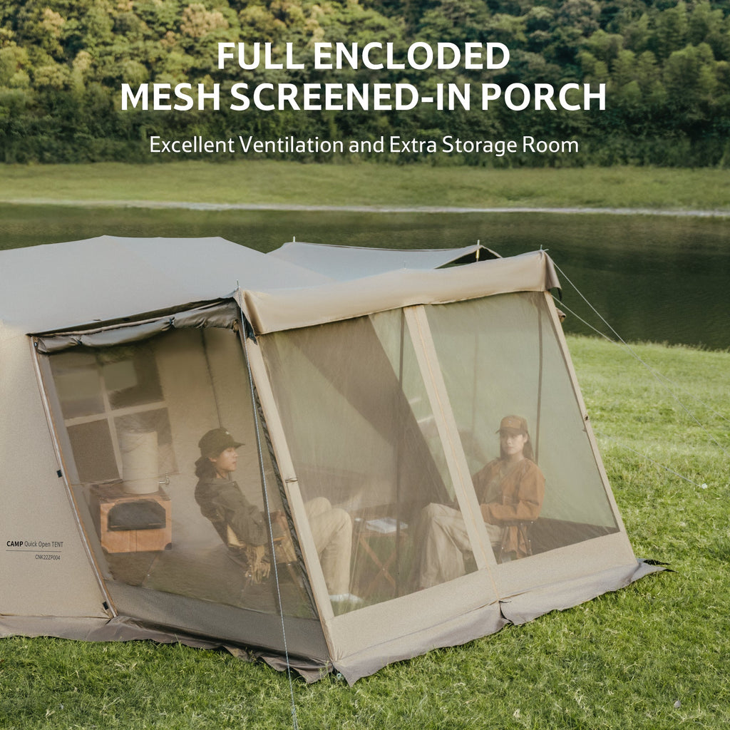 Naturehike Village 13 Flagship 8-Person Automatic Cabin Tent (2026)