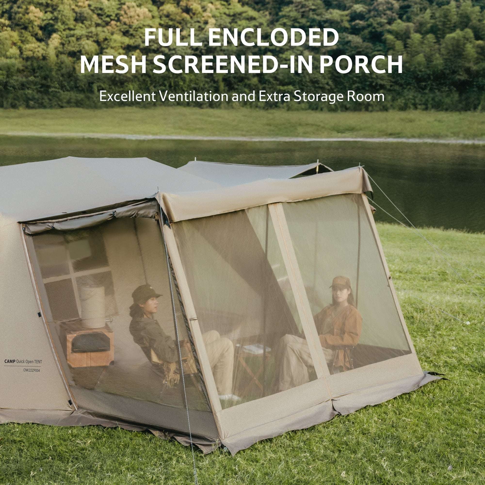 Naturehike Village 13 Flagship 8-Person Automatic Cabin Tent (2026)
