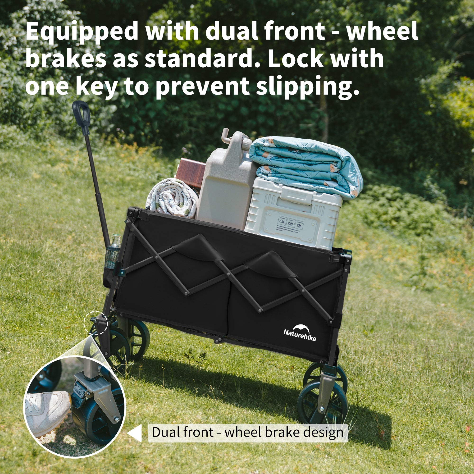 Lightweight Folding Camping Wagon