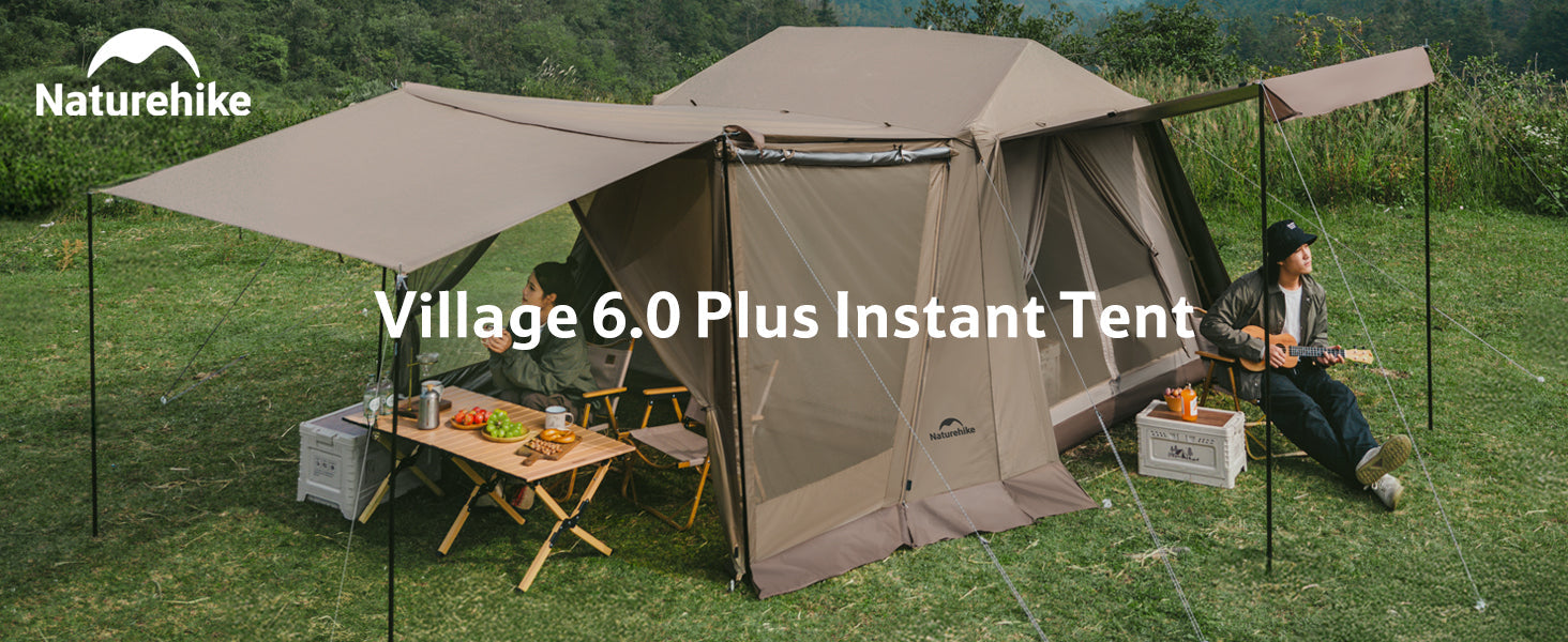 Naturehike Village 6.0 Flagship Model 2nd Generation Quick Opening Tent (2026)