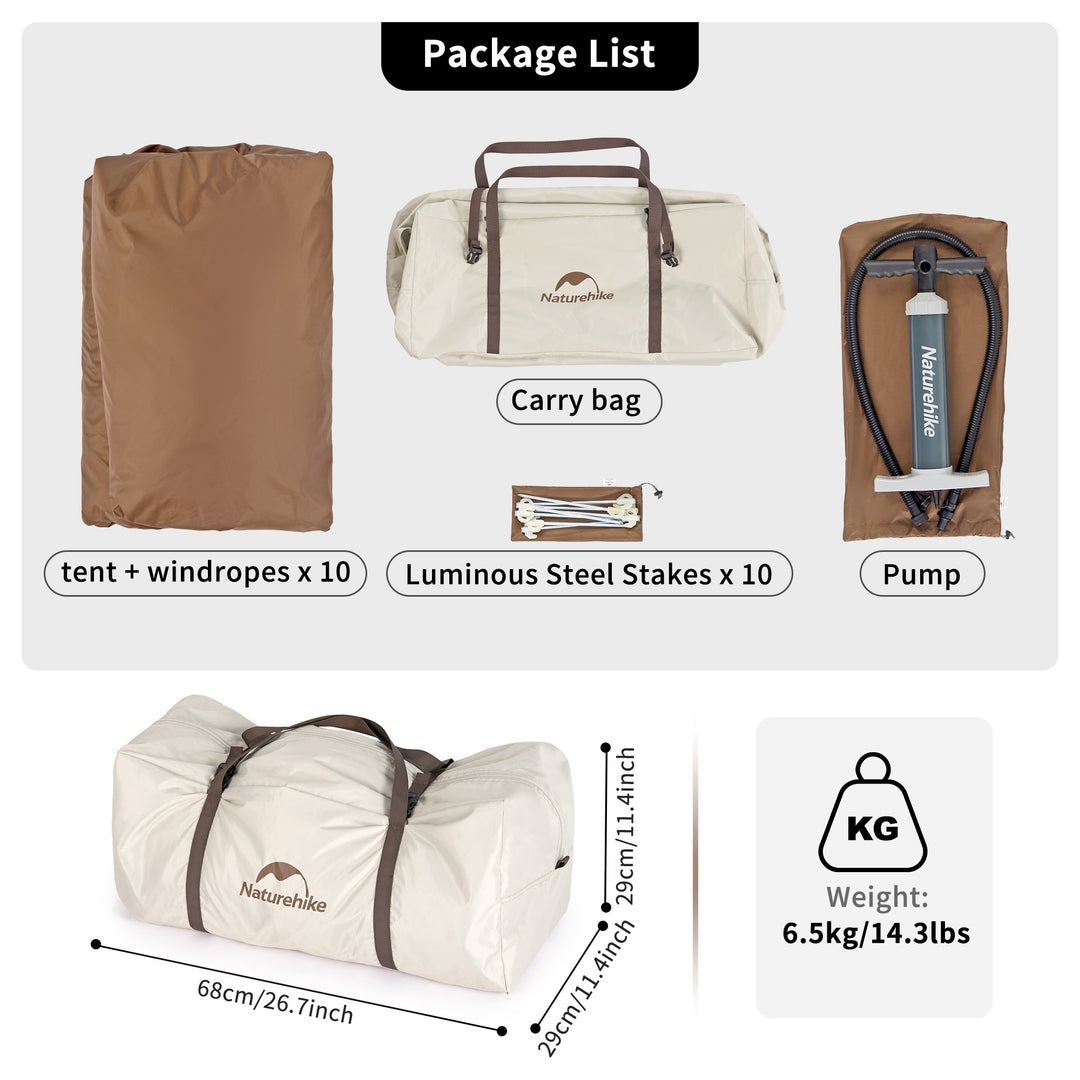 Ango Air™ Inflatable Camping Tent