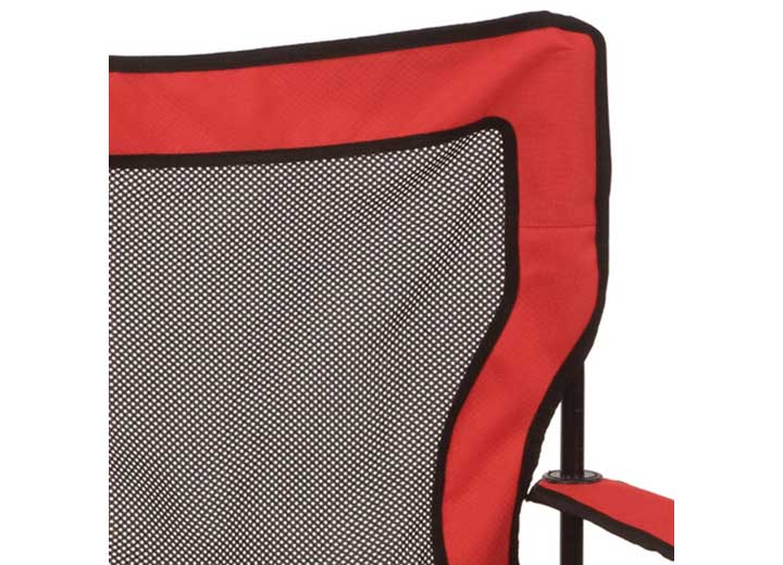 Coleman Quad Chair with Mesh Back & Cup Holder
